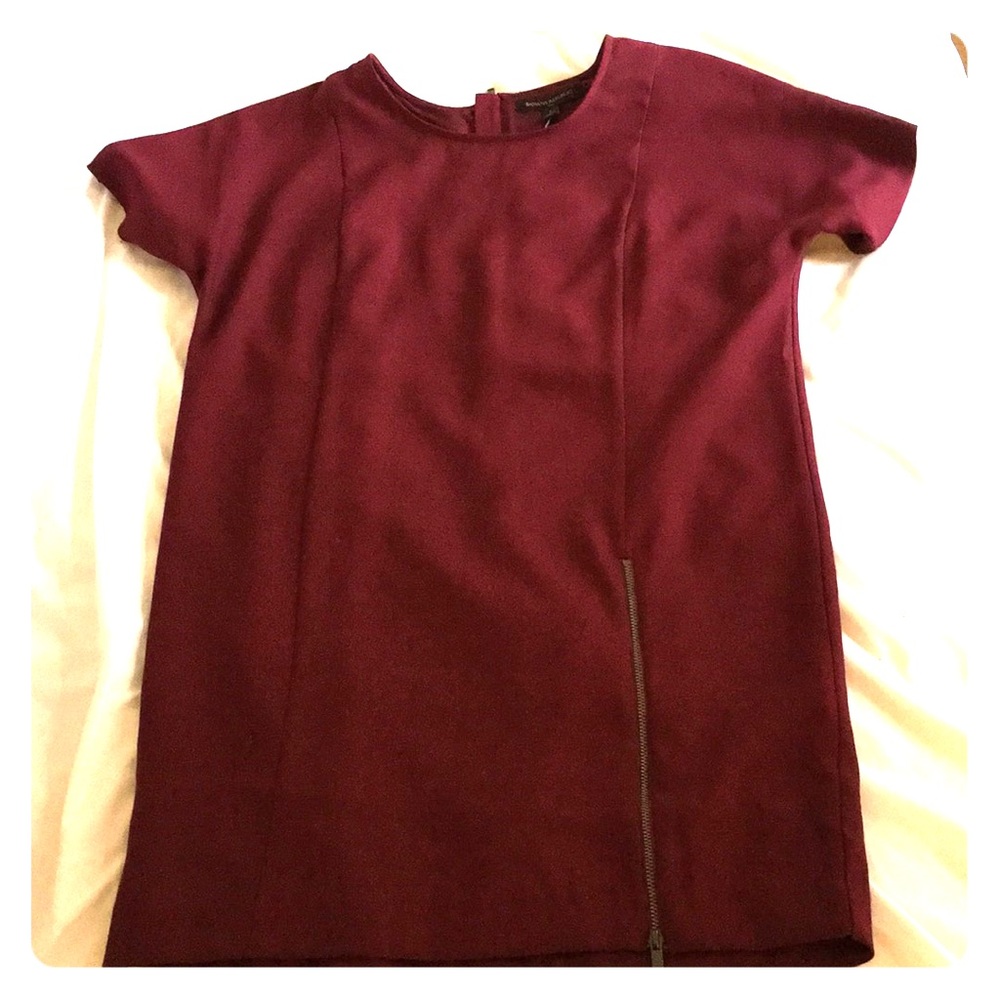 Banana republic maroon dress. New with tags